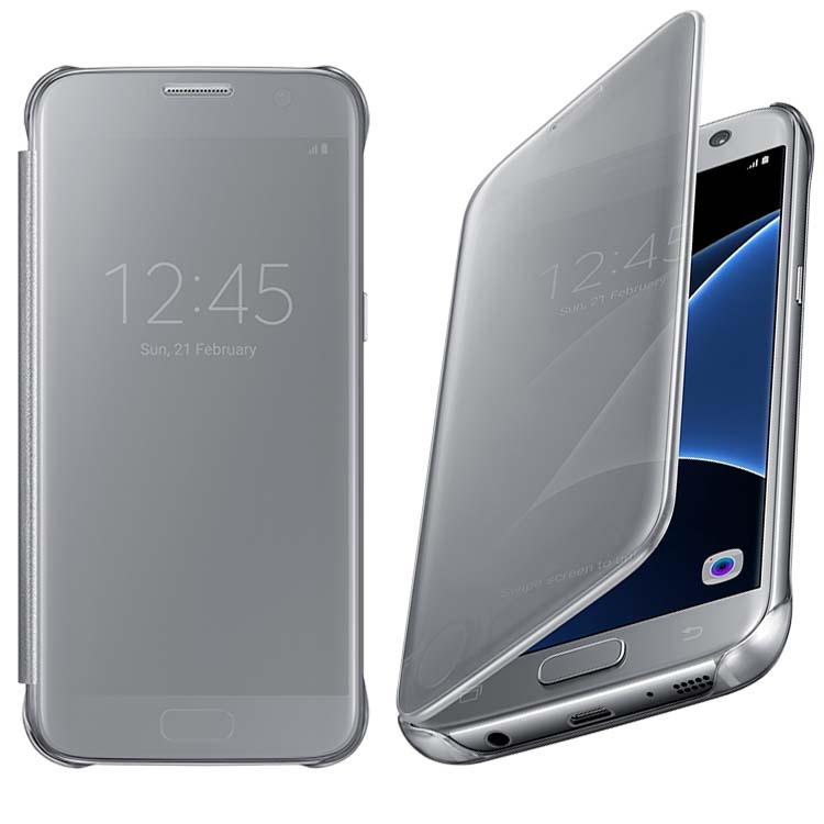 Bao Da Samsung S7 Bao Da Galaxy S7 Bao Da Samsung Galaxy S7 Clear View Chính Hãng Tại PhuKienDeXinh Có Chất Liệu Tốt Bảo Vệ Hoàn Thiện Cho Điện Thoại Của Bạn